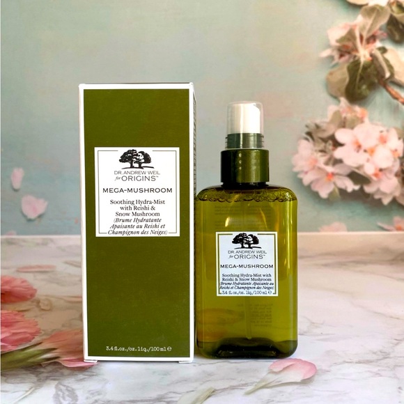 ORIGINS MEGA MUSHROOM SOOTHING HYDRA MIST DR. ANDREW WEIL 3.4 OZ / 100 ML NEW - Picture 1 of 3